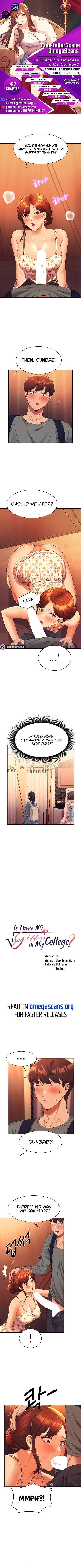 Is There No Goddess in My College? - English: Chapter 41 - Page 1