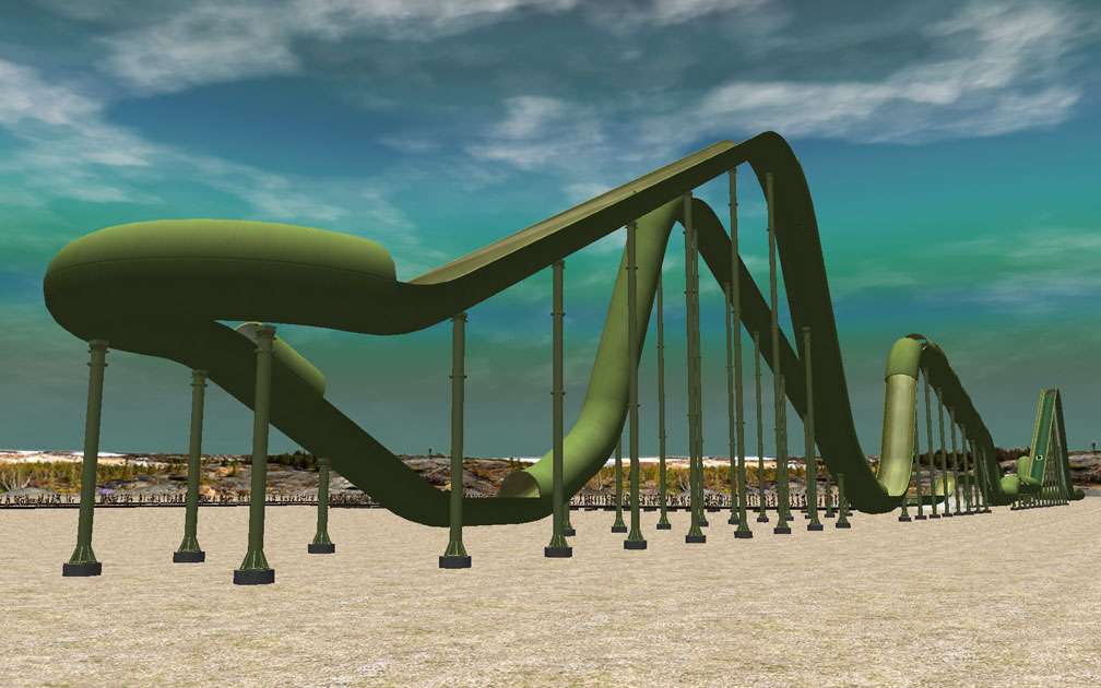 My Downloads - Coasters, Rides, & Attractions - Water Coaster: Dinghy Slide - Demo Screenshot, Image 02