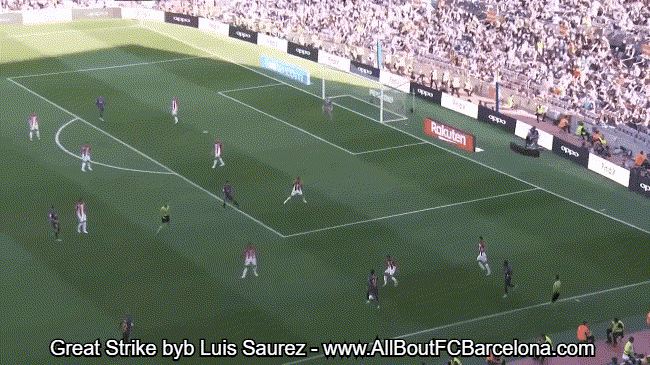 Luis saurez denied by Kepper - FC Barcelona vs Athletic Bilabo GIFs