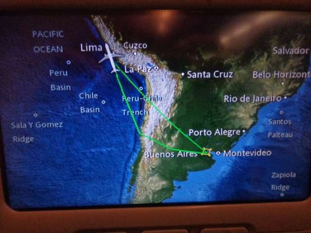 Salida de Argentina - 4659 kilómetros de Cartagena a Lima en bus (1)