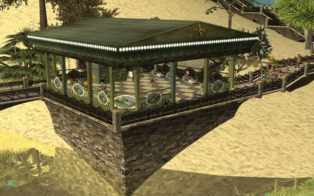 My Projects - TexMod Customized Add-Ins, MakeOvers for My Park - In-Game Dodgems, Image 06