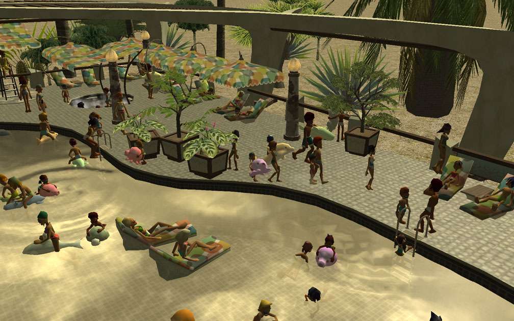 Image 05, My Projects - CSO's I Have Imported, Port Of Entry Themed Pool Complex Extras 