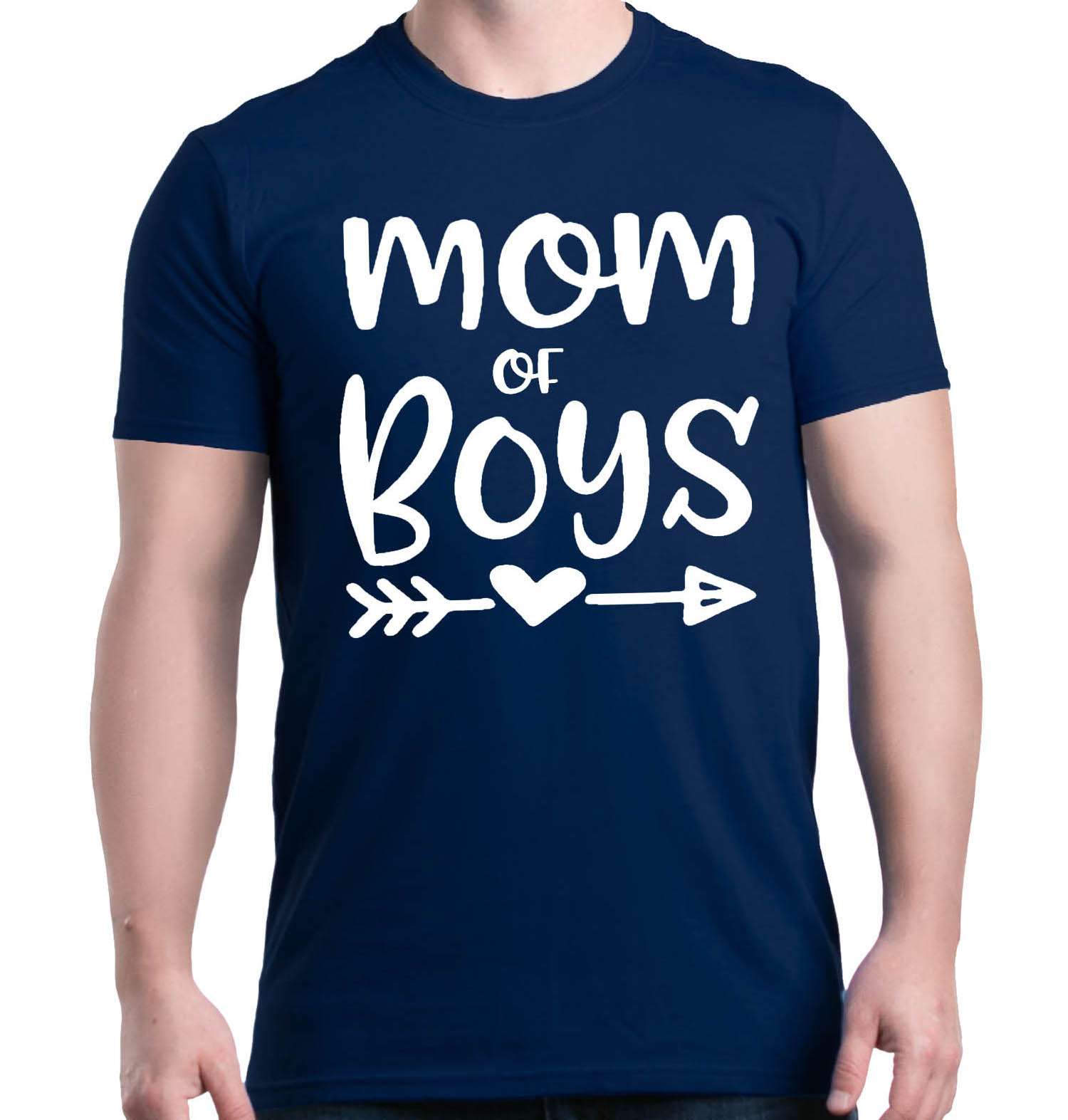 Mom of Boys Boy Mom Shirt Trendy Tees BoyMom Mother's Day Gift for Boy, Just a Boy and his mom t-shirt Boy Mama kids tshirt