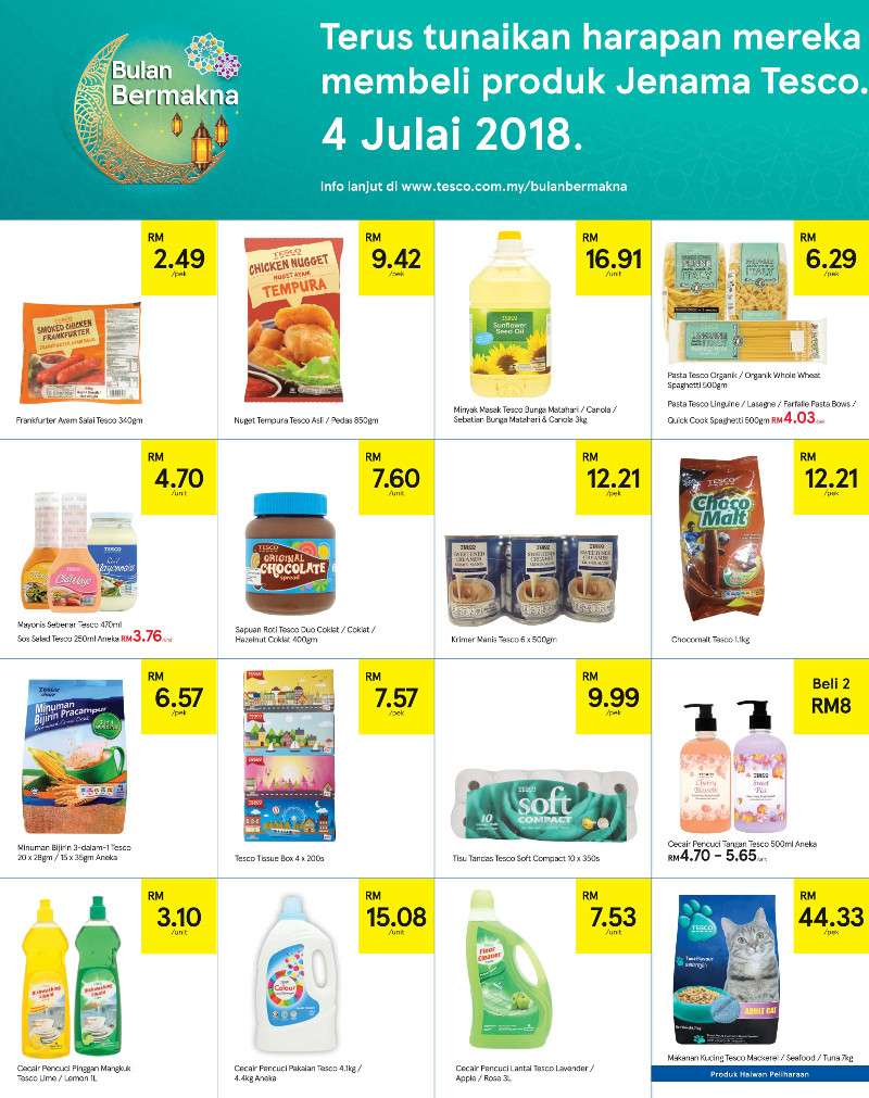 Tesco Malaysia Weekly Catalogue (21 June - 27 June 2018)