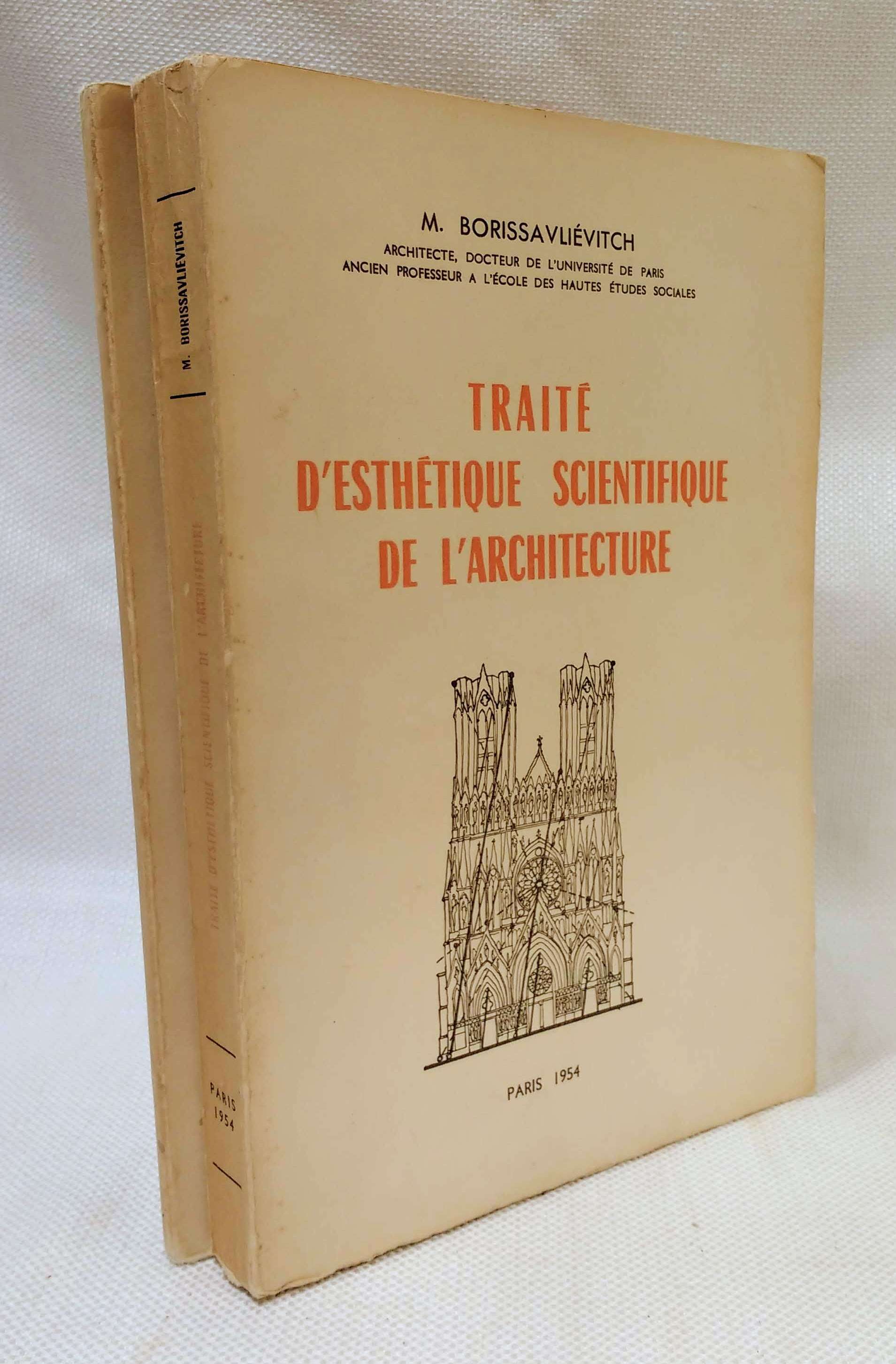 Image for D'Esthetique Scientifique de L'architecture avec 512 figures [2 volumes]