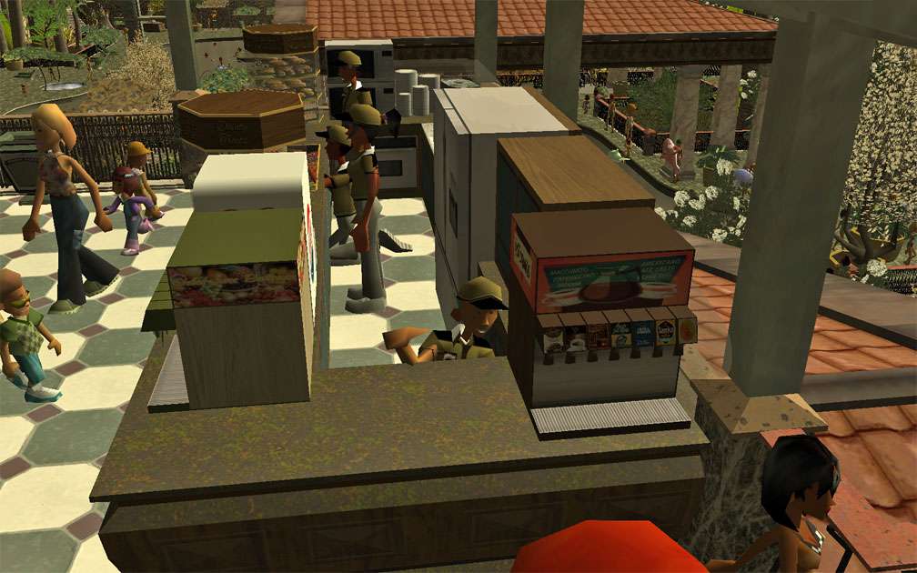 My Projects - CSO's I Have Imported, Café: Update 1 - Café Scene (Towards South) Displaying Well Equipped Vendors' Work Area, Image 05