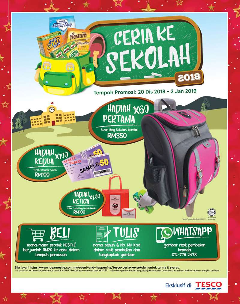 Tesco Malaysia Weekly Catalogue (20 December - 26 December 2018)