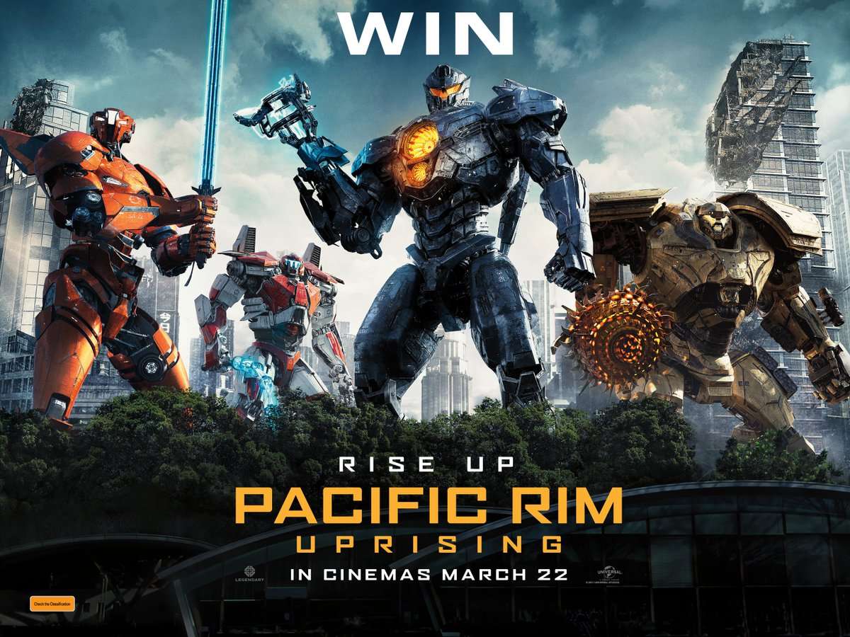 Pacific Rim: Εξέγερση (Pacific Rim: Uprising) Quad Poster Πόστερ