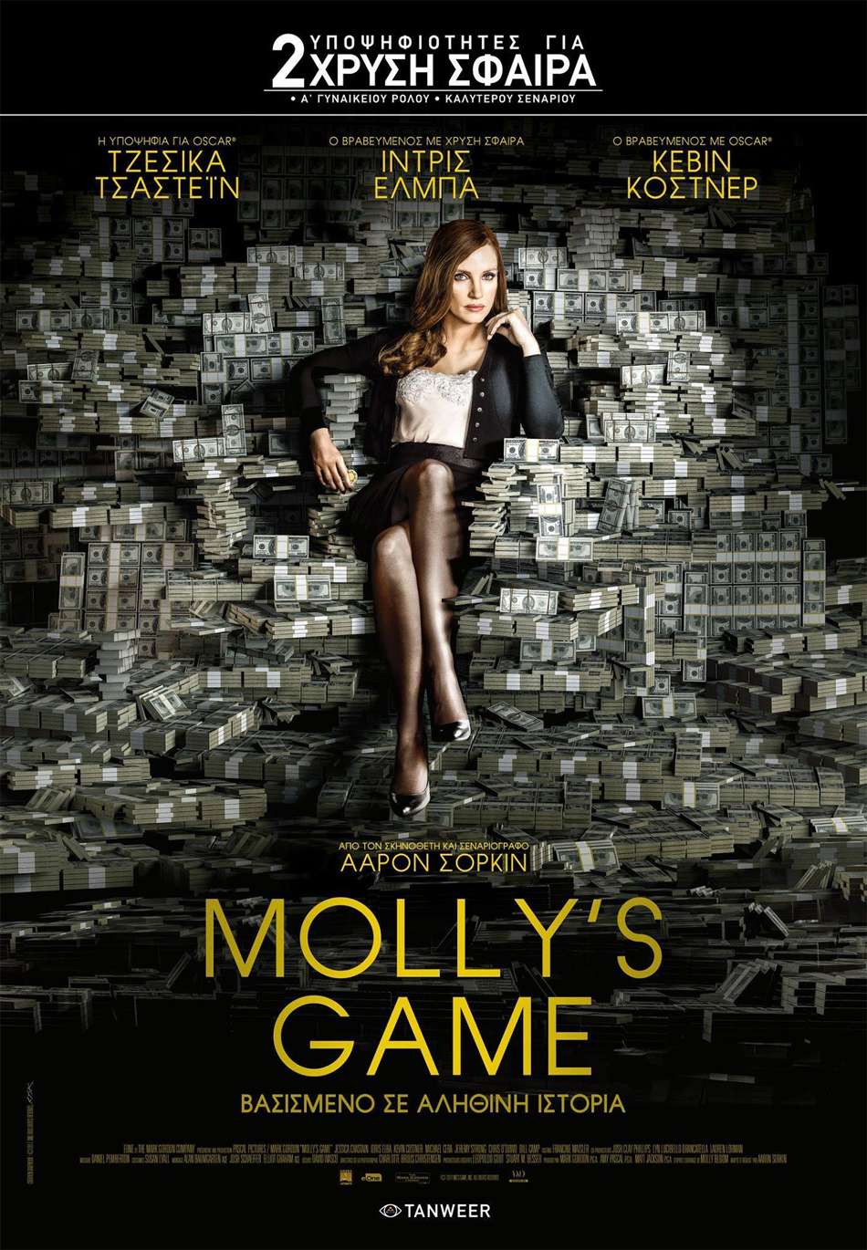  
Molly’s Game Poster Πόστερ