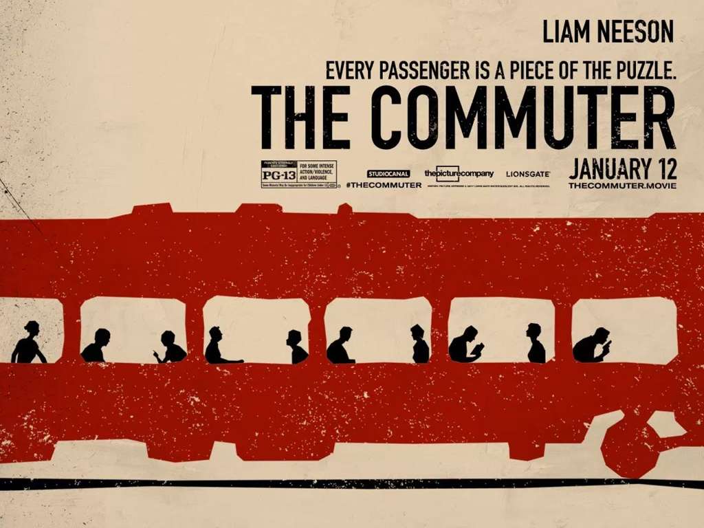 Ο Επιβάτης (The Commuter) Poster Πόστερ