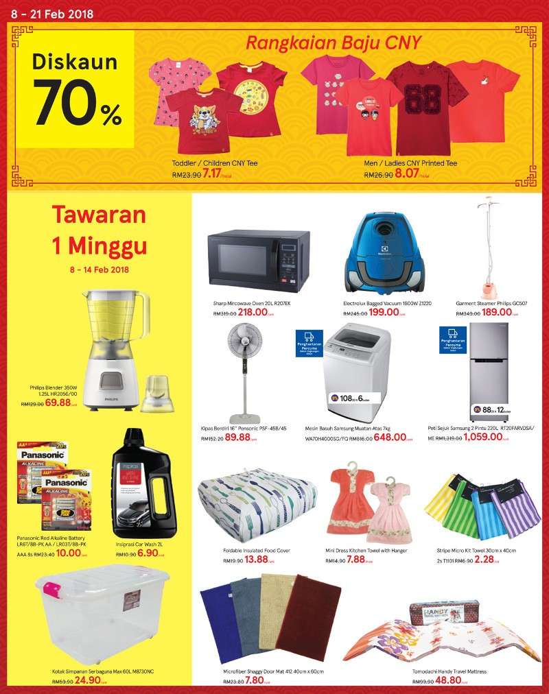 Tesco Malaysia Weekly Catalogue (8 Feb - 14 Feb 2018)