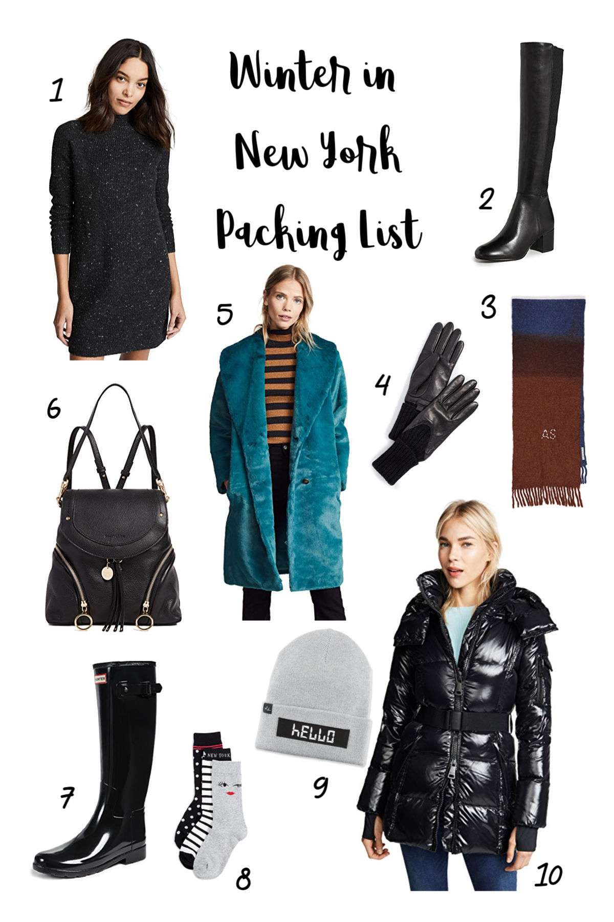 Winter Wardrobe Essentials for NYC - Helen Chik