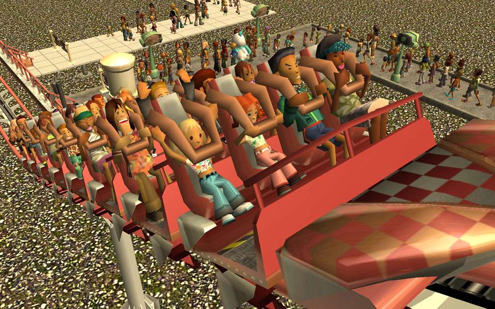 My Downloads - Coasters, Rides, & Attractions - Coaster: Peppermint Twist - Primary Demo Screenshot, Image 01