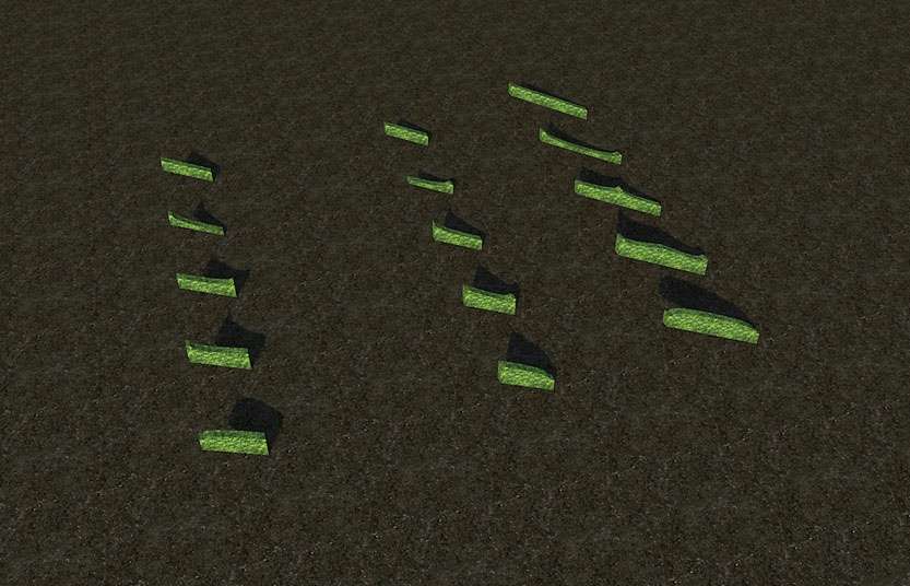 My Projects - CSO's I Have Imported, Garden Hedges - Screenshot Displaying Hedge Pieces For 1h Stairs, Image 03