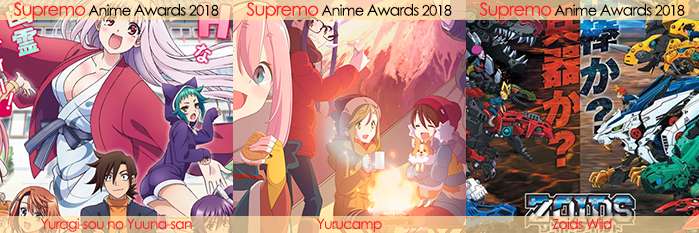 Eliminatorias Nominados a Mejor Anime de Comedia y Parodia 2018