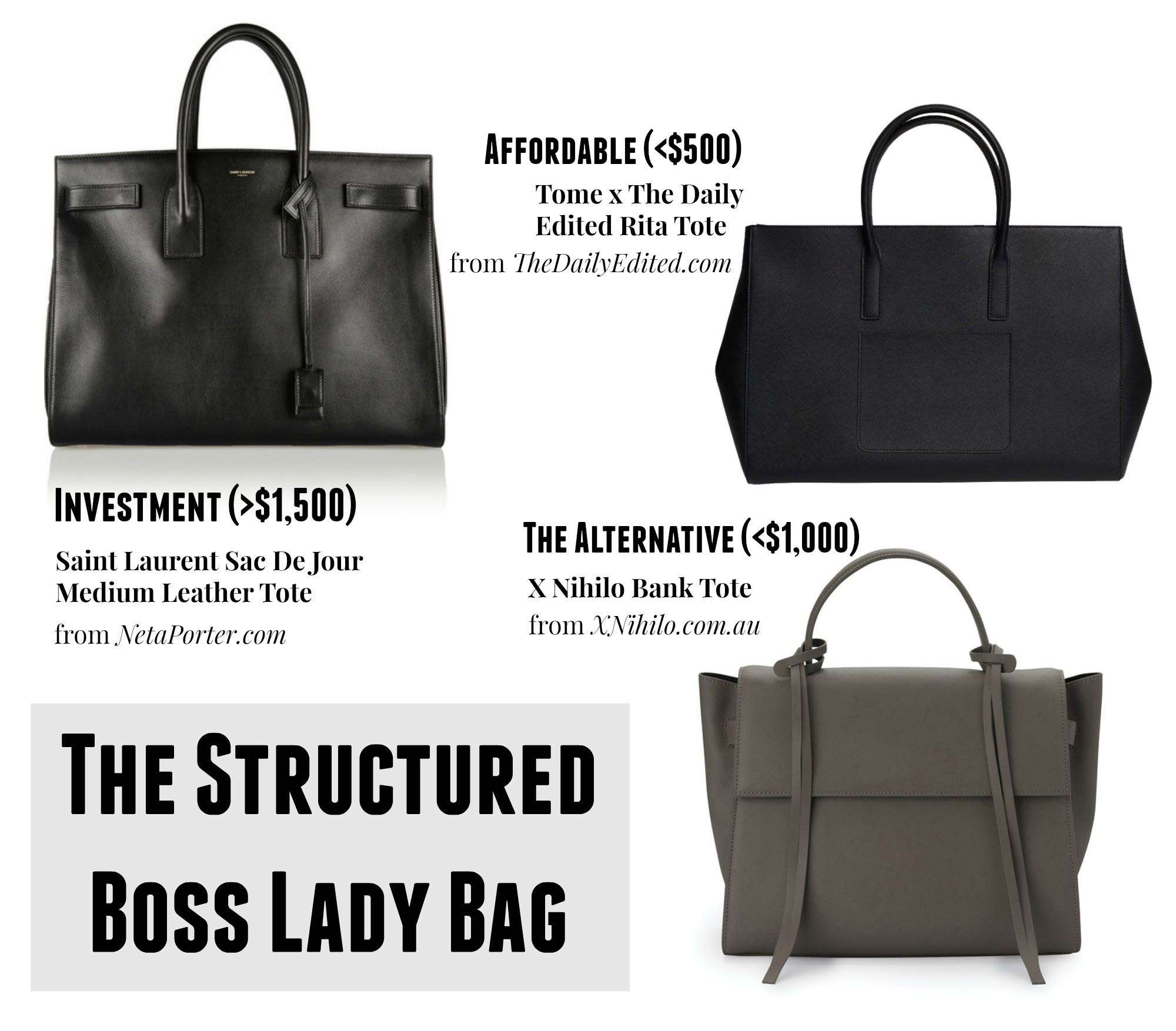 The Structured Boss Lady Bag