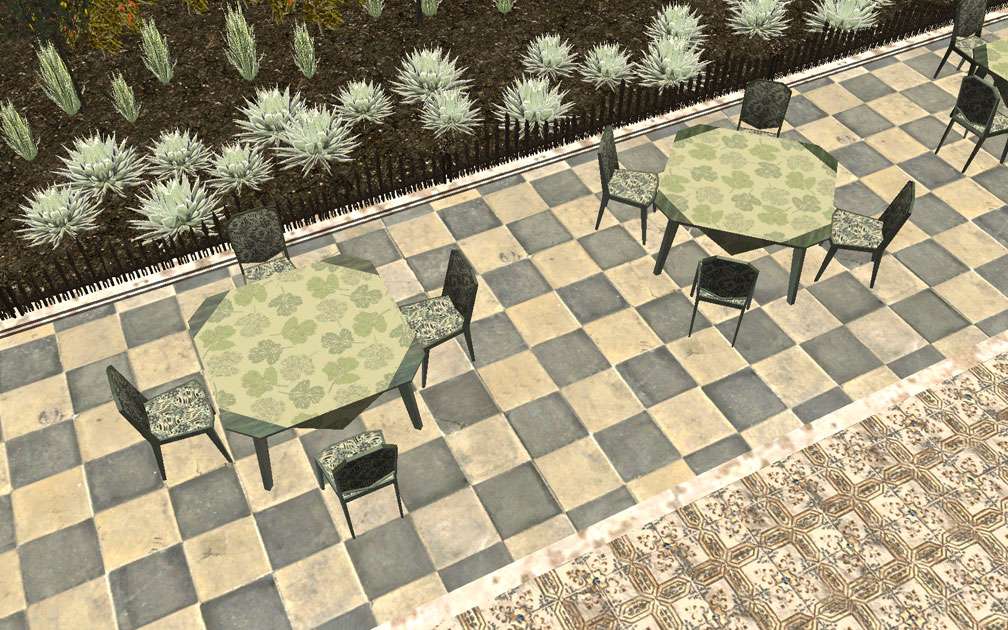 My Projects – CSO’s I Have Imported, Café - Dining Tables in Sidewalk Setting, Image 05
