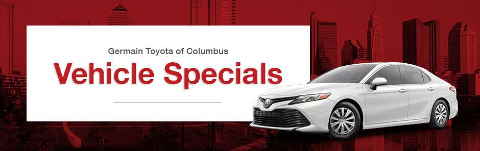 Toyota Vehicle Specials Page