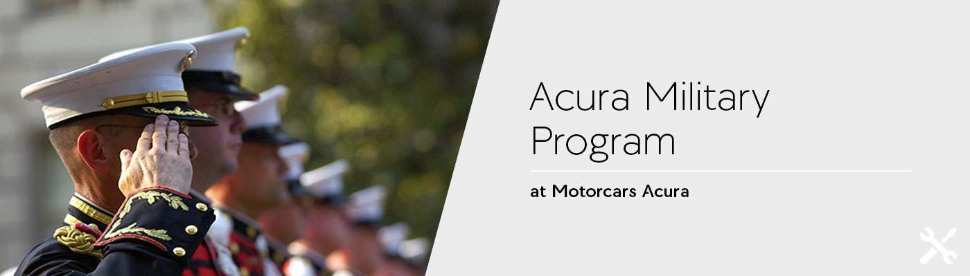 Military Program - Motorcars Acura