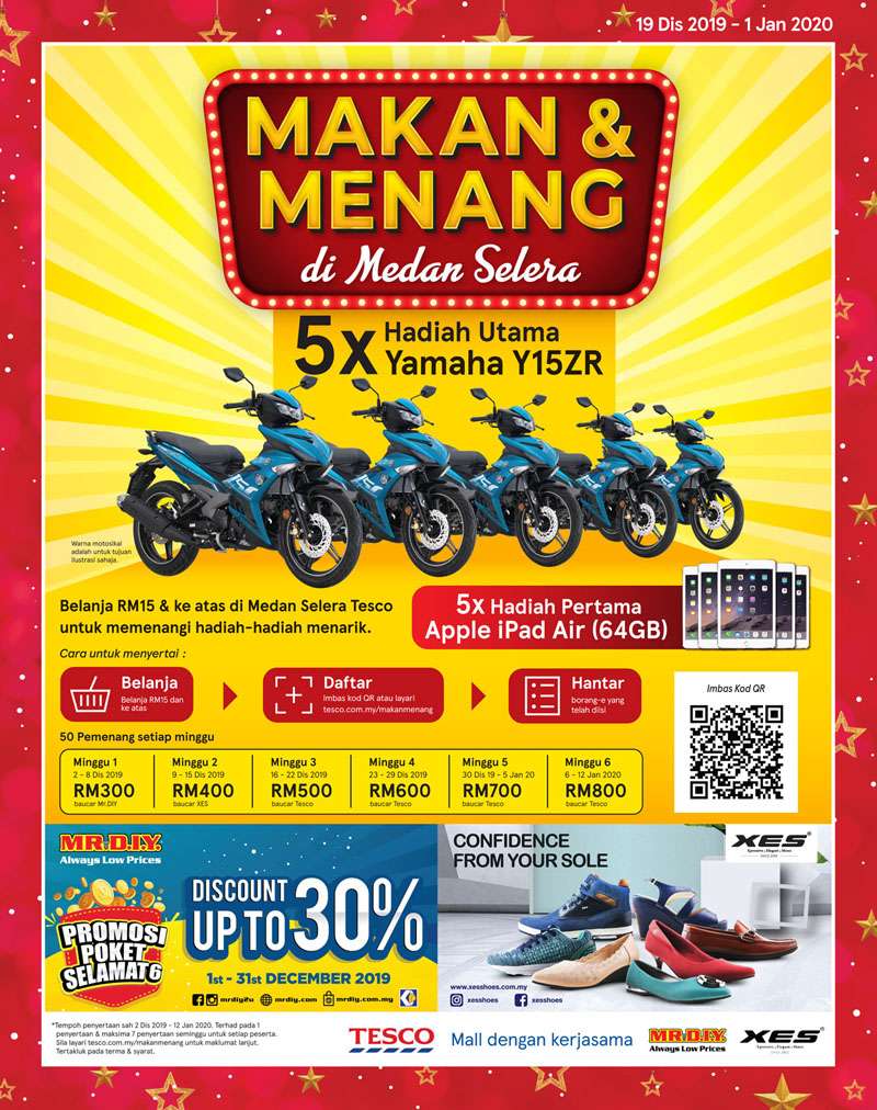 Tesco Malaysia Weekly Catalogue (19 December 2019 - 25 December 2019)