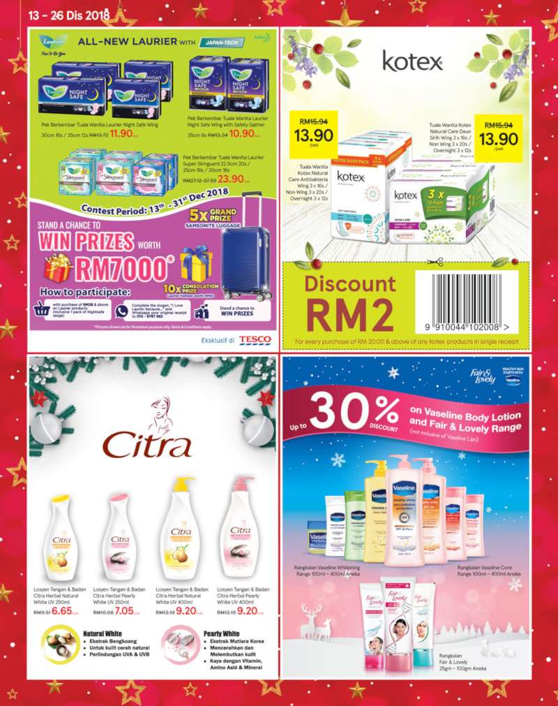 Tesco Malaysia Weekly Catalogue (13 December - 19 December 2018)