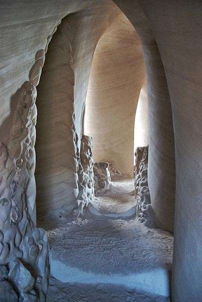 Sandstone Cave Carvings New Mexico