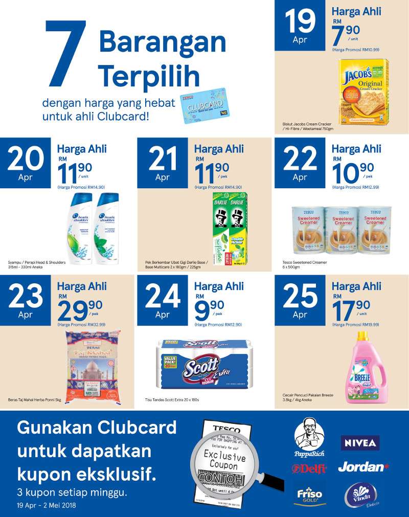 Tesco Malaysia Weekly Catalogue (19 Apr - 25 Apr 2018)