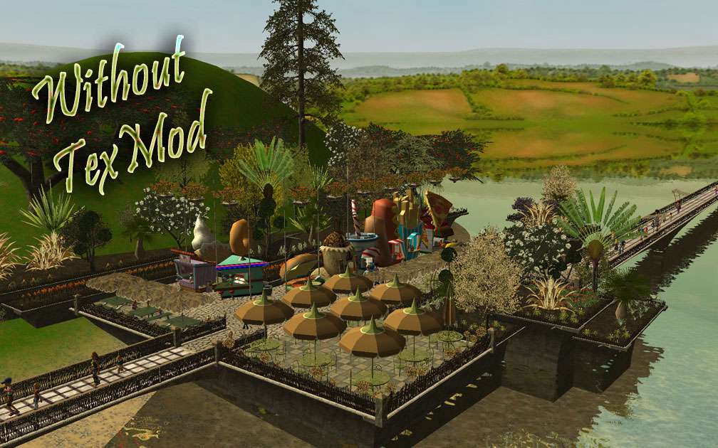 TexMod Intro Page Image - Park Scene Without TexMod