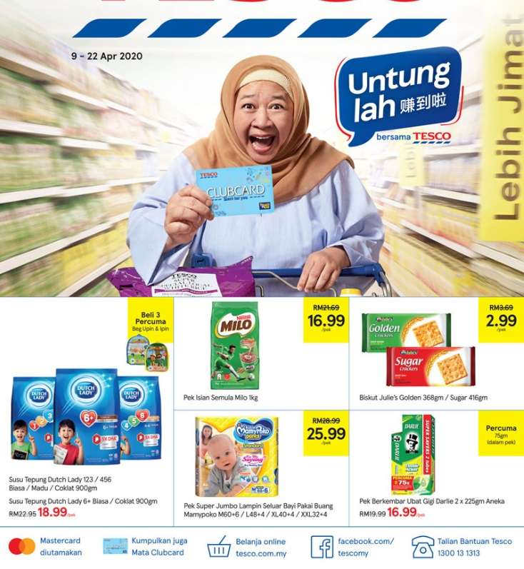 Tesco Malaysia Weekly Catalogue (9 April - 15 April 2020)