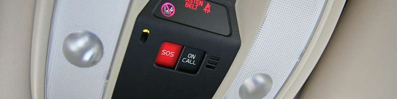 Volvo On Call SOS Overhead Console Button