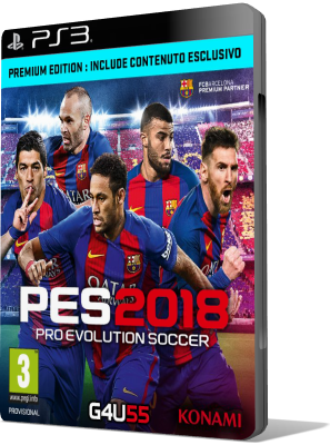 [PS3] Pro Evolution Soccer 2018 (2017) - FULL ITA