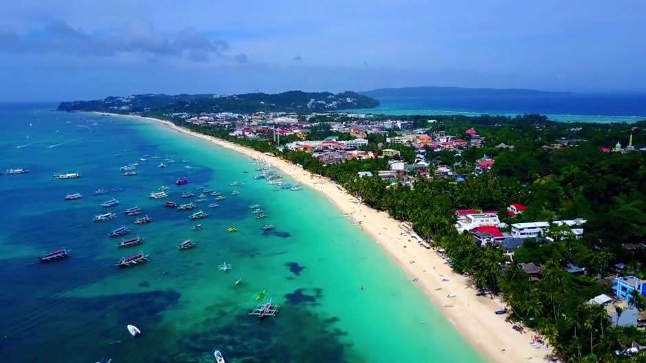 Una isla paradisíaca en Filipinas, cerrada por seis meses