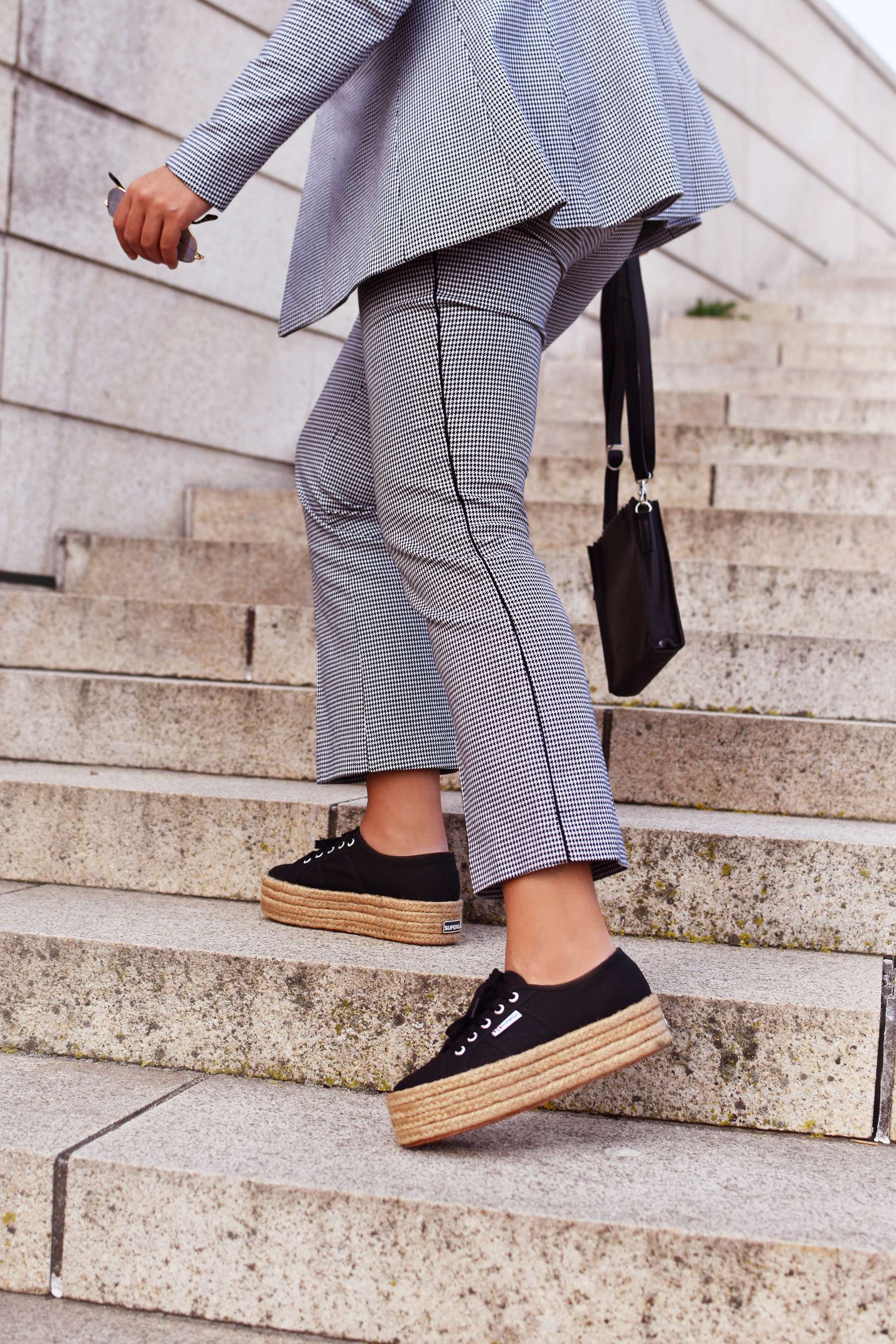 superga platform sneakers outfit