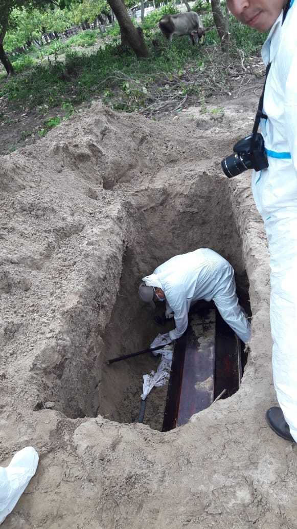 Exhumación Mosquitia