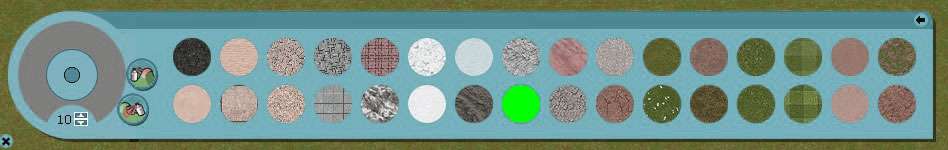 My Downloads - TexMod Packs: Chroma Key Terrain - The In-Game Terrain Textures with Chroma Green Example Shown, Image 03