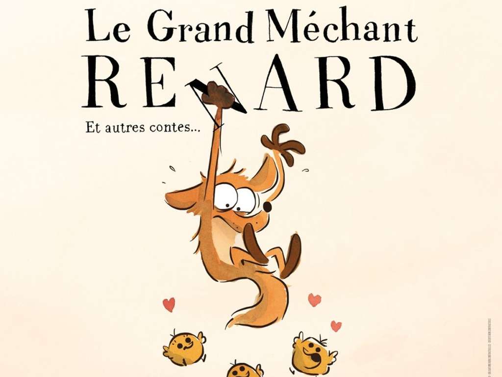 Η Μεγάλη Κακιά Αλεπού και Άλλες Ιστορίες (Le Grand méchant renard et autres contes) Quad Poster Πόστερ