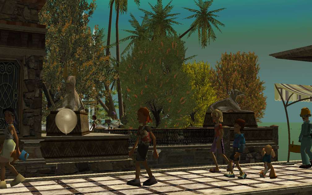 My Projects - CSO's I Have Imported, Landscaping and Park Grounds - Anubis Viewed From Path Near Pool Changing Rooms/Pool Amenities Building, Image 09