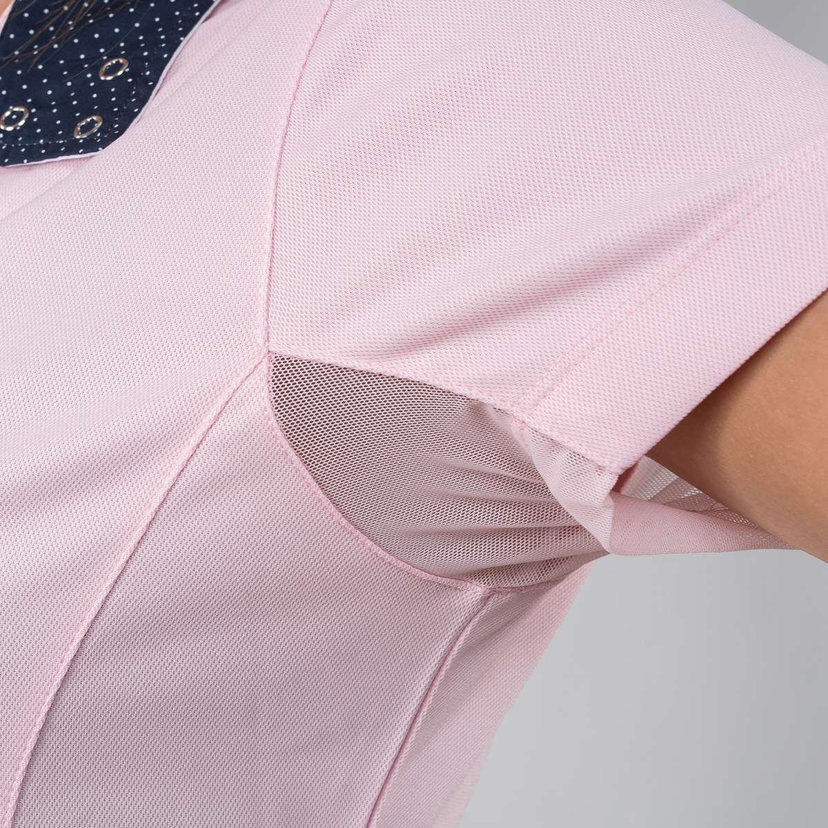 Horze Blaire Women's Short Sleeve Functional Show Shirt with UV ...