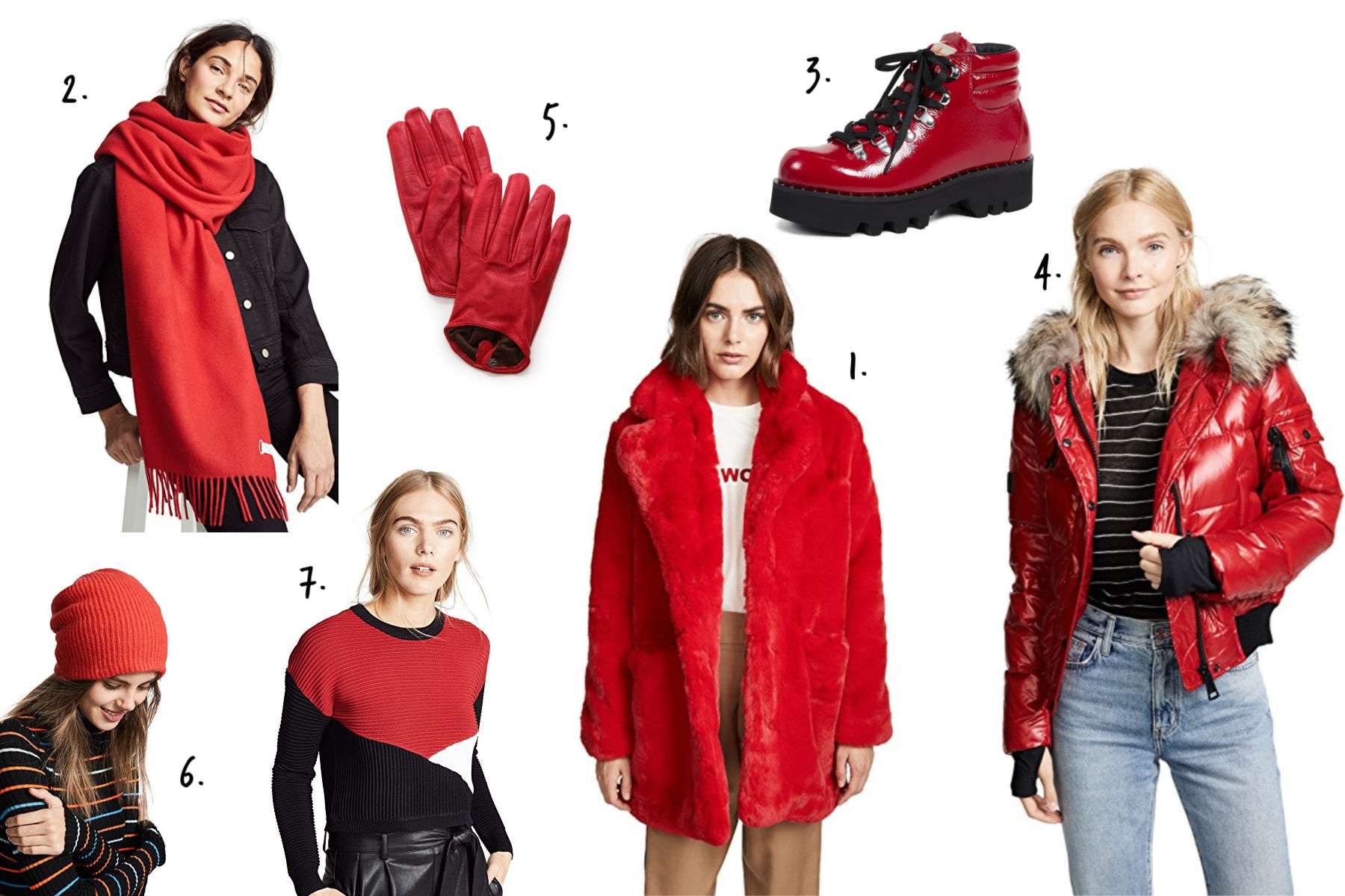 Shopbop Winter Essentials - Red