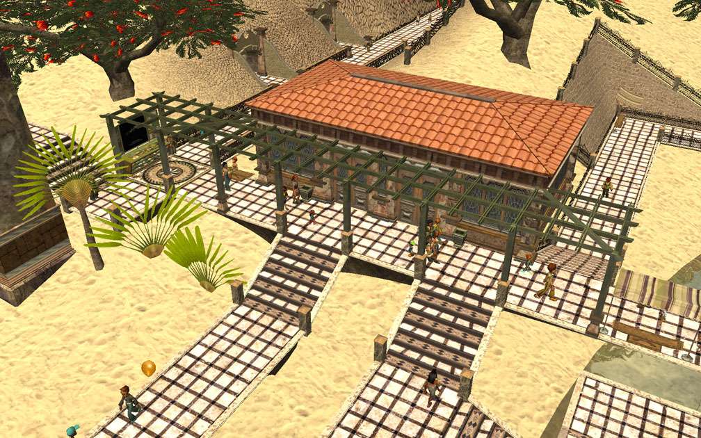 My Projects - CSO's I Have Imported, Pergolas Set - Aegean Sands, Refreshment Outbuilding, S.E., Image 01