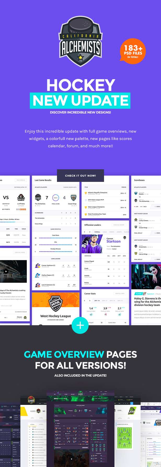 The Alchemists - Sports News PSD Template V4.0 + eSports & Gaming - 10