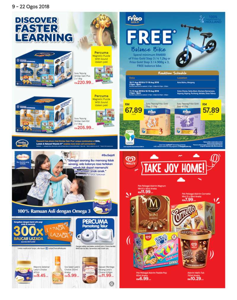 Tesco Malaysia Weekly Catalogue (9 August - 15 August 2018)