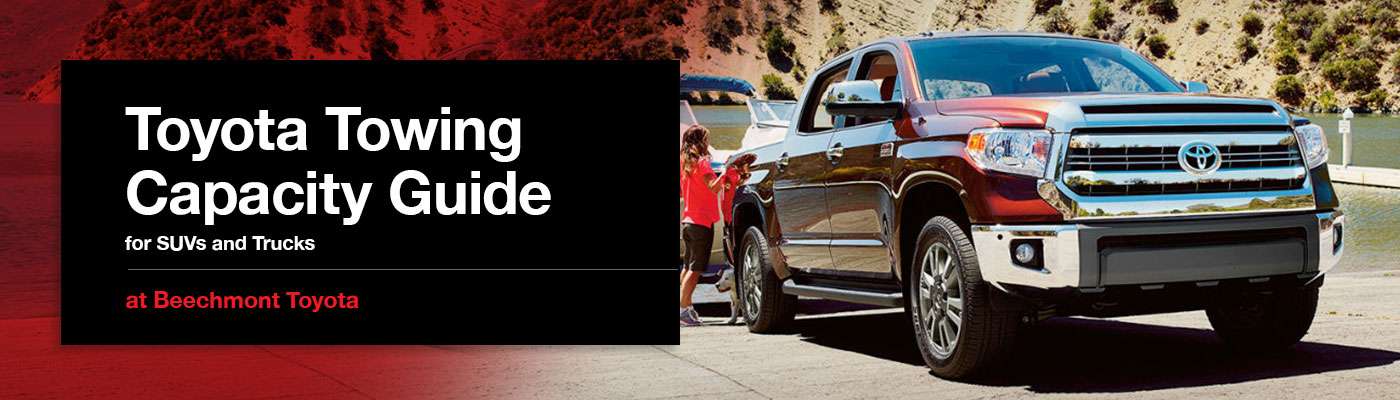 Toyota truck SUV towing capacity
