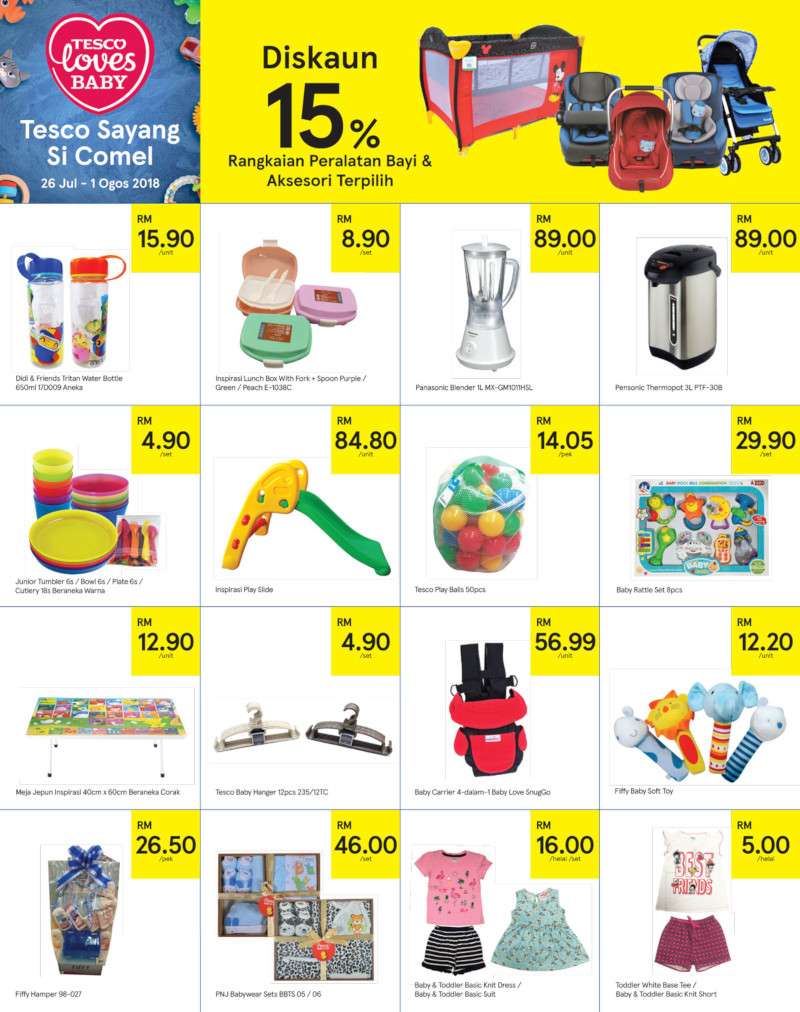 Tesco Malaysia Weekly Catalogue (26 July - 1 August 2018)