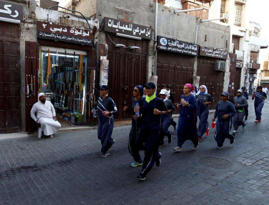 Saudi Women Celebrate Women's Day With A Jog In Jeddah - Foreign ...
