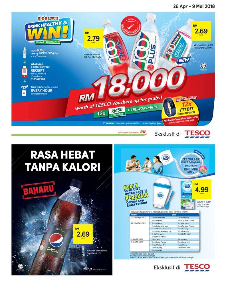 Tesco Malaysia Weekly Catalogue (26 Apr - 2 May 2018)