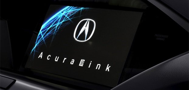 AcuraLink Navigation Display