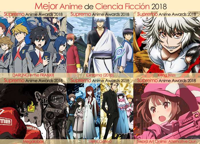 Final X Categorias Nominados a Mejor Anime de Ciencia Ficción 2018