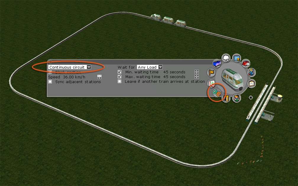 Image 03, Park Shuttle Configurations - Standard Continuous Circuit Configuration