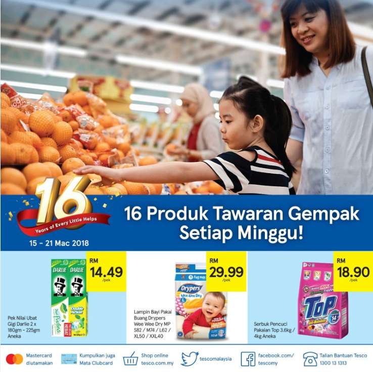 Tesco Malaysia Weekly Catalogue (15 Mar - 21 Mar 2018)